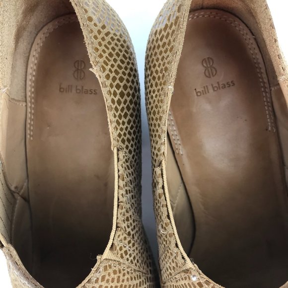 Bill Blass Snake Print Ankle booties Size 7.5 - Picture 5 of 8